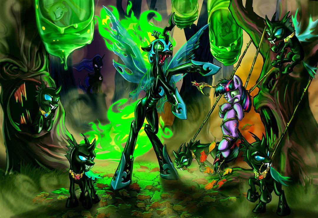 nightmare chrysalis by harwicks art-d5id