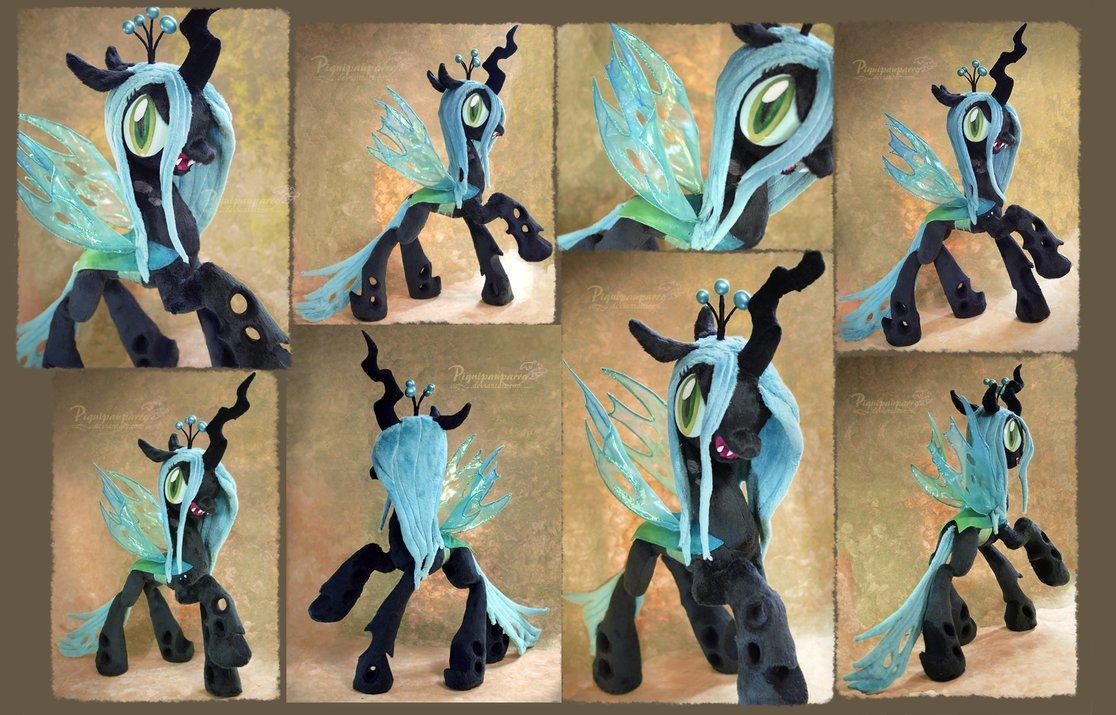 queen chrysalis handmade plushie by piqu