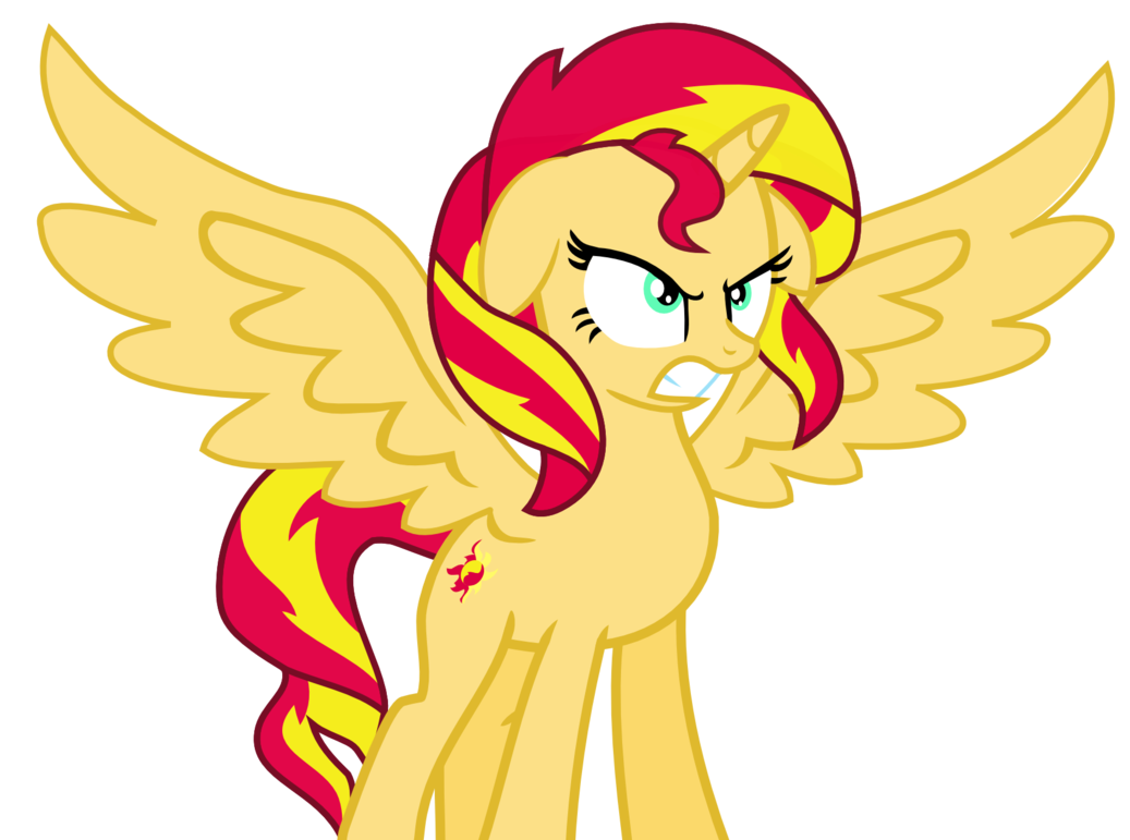 ailcorn sunset shimmer anger by mighty35
