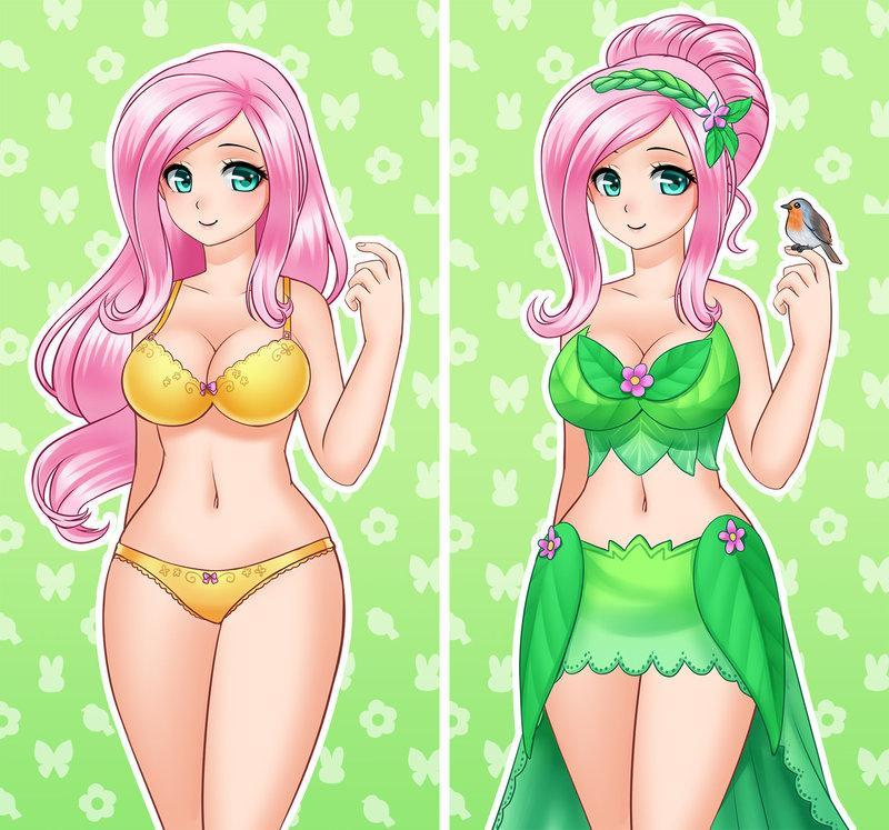 green pink by racoonkun-d92bcn2