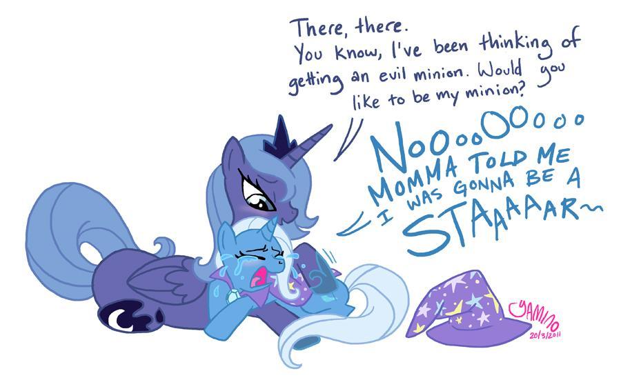 luna and trixie by yamino-d3c2de1