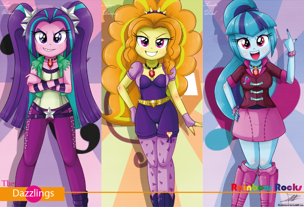   rr   the dazzlings   by the butcher x-