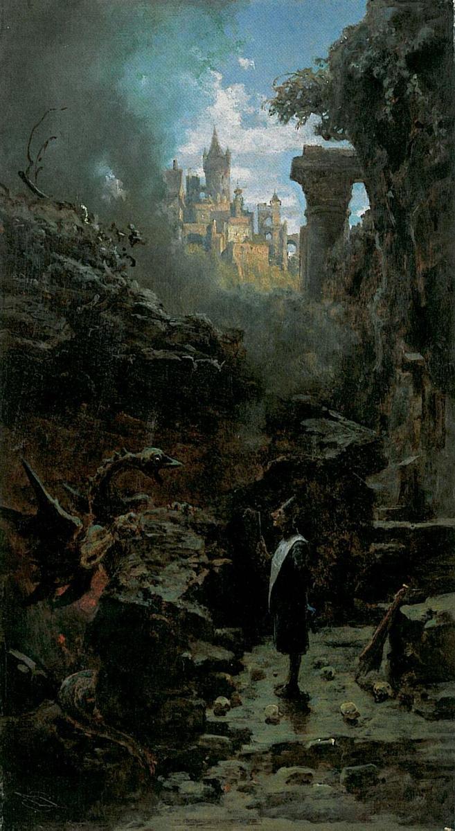 Der Hexenmeister 28Carl Spitzweg29