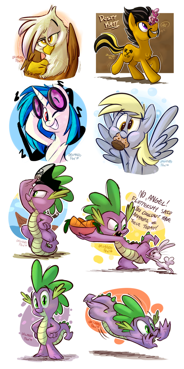 pony twitter doodles by thedoggygal-d7vd