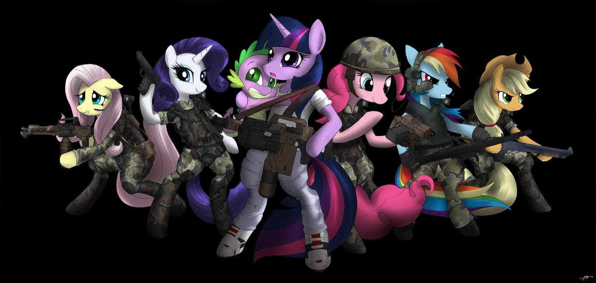 my little pony colonial marine by corrup