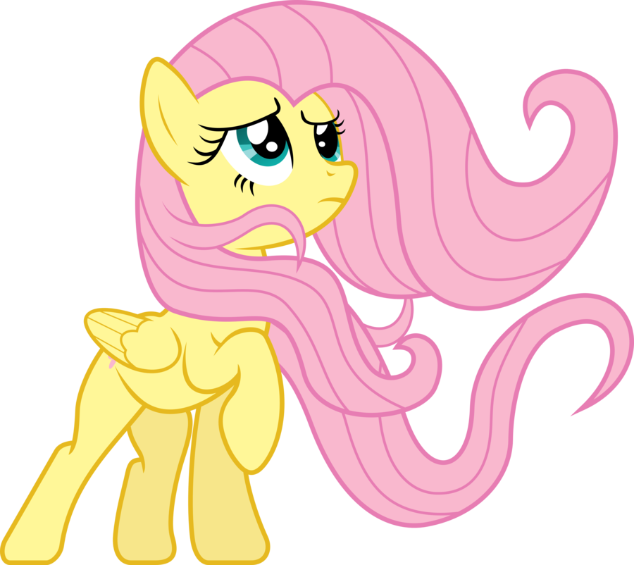 windswept fluttershy by uxyd-d5s6c6h