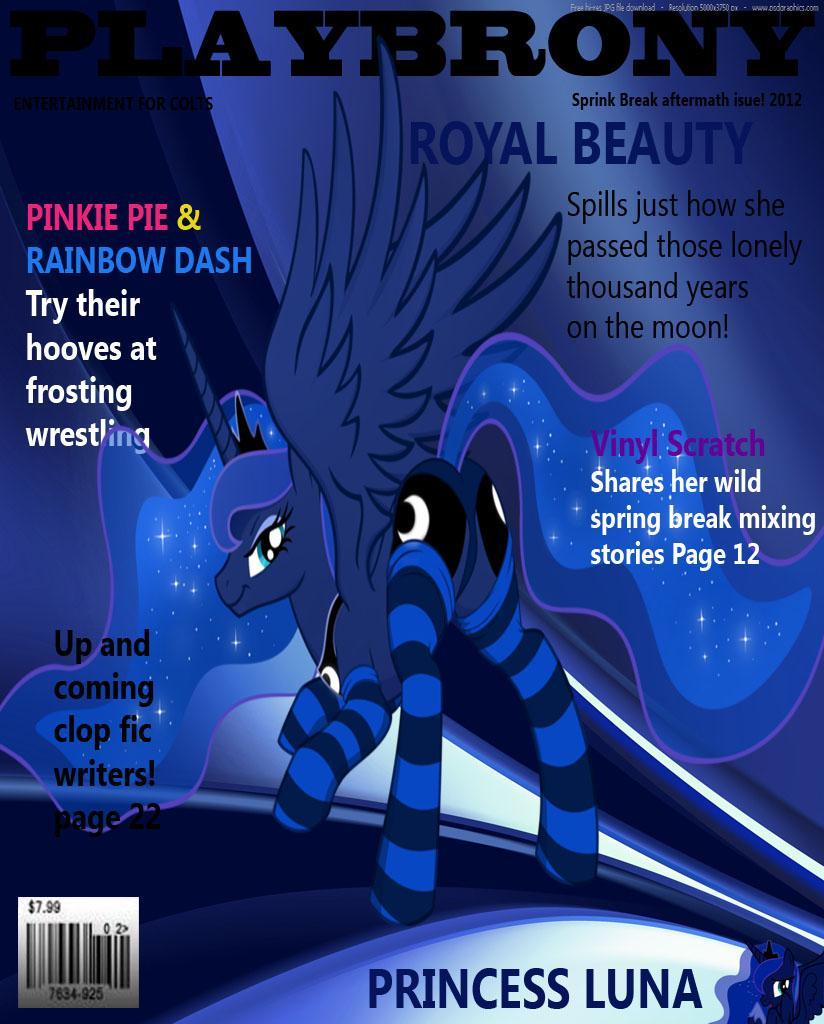 playbrony princess luna  revamp  by w1kk