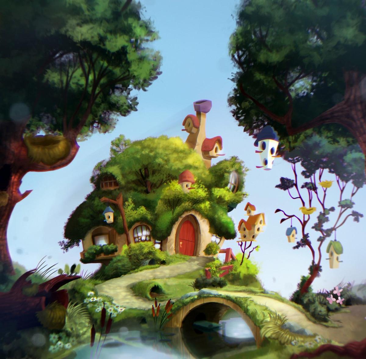 woodland cottage by durger-d4t3kou