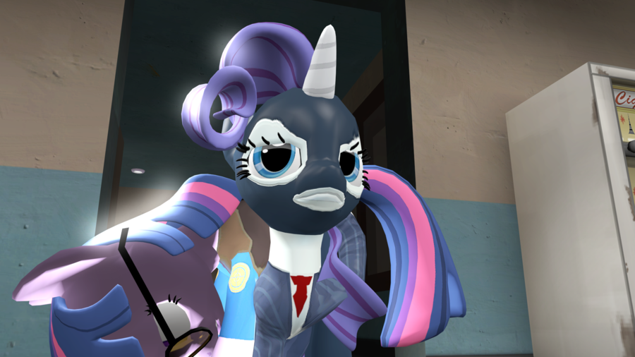  sfm mlp  meet the spy  rarity  by pavel