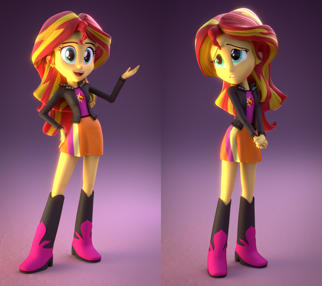 sunset shimmer by creatorofpony-d87u59k