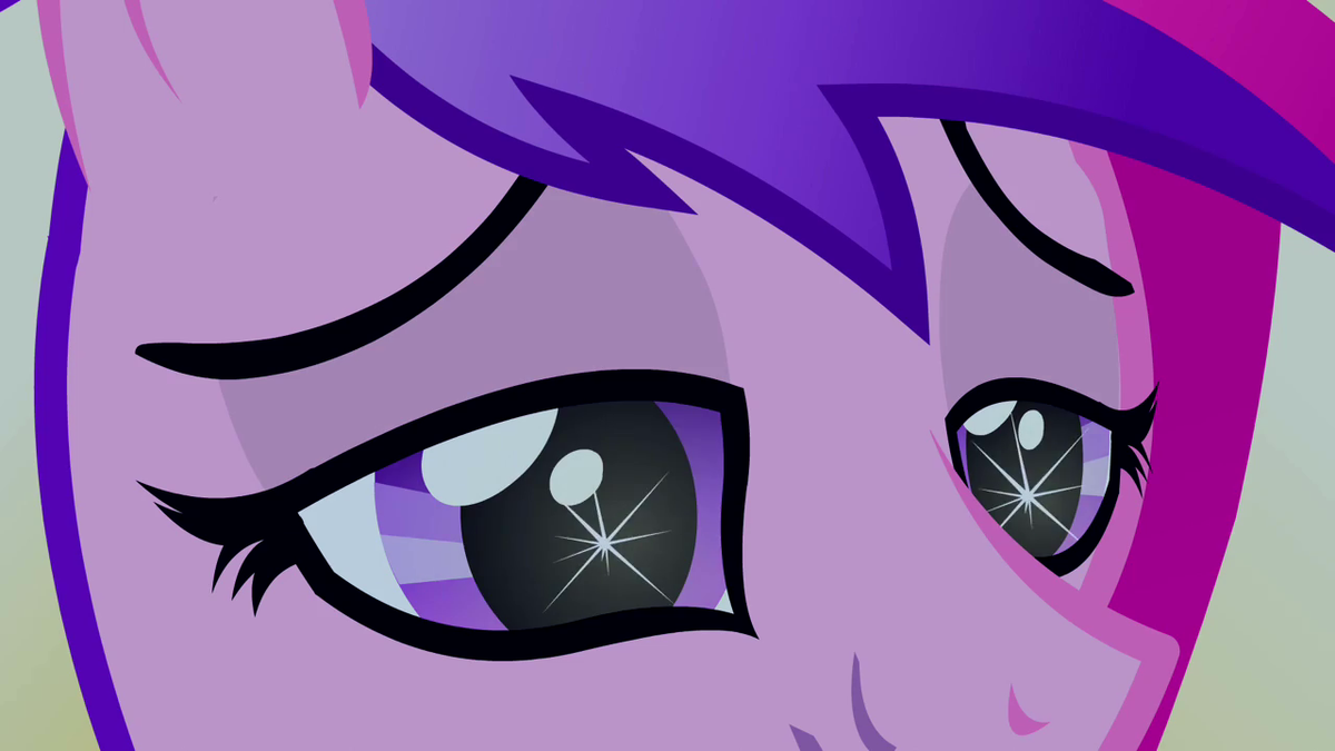 Eerie sparkle in Princess Cadance27s eye