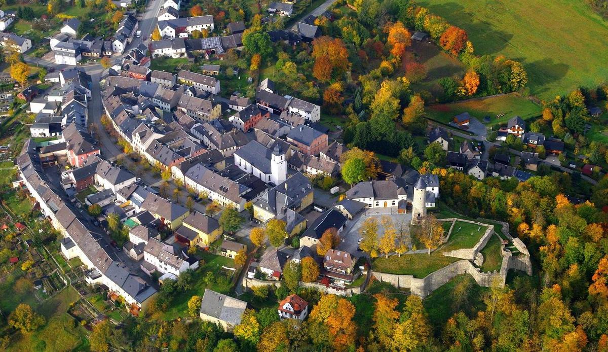 Lichtenberg - aerial view 2