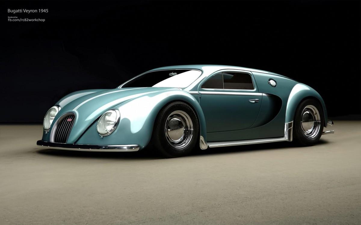 Bugatti Veyron 1945 VW Beetle rc82workch