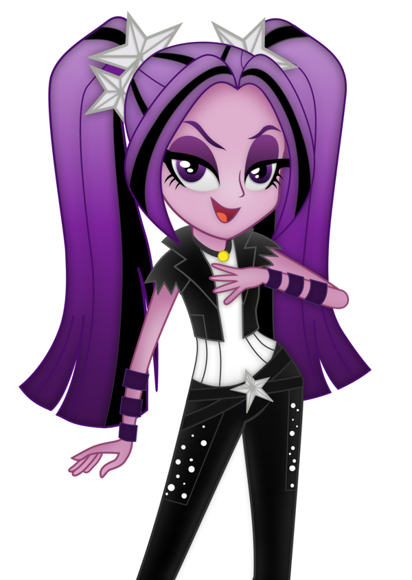 black version aria blaze   eqg vector by