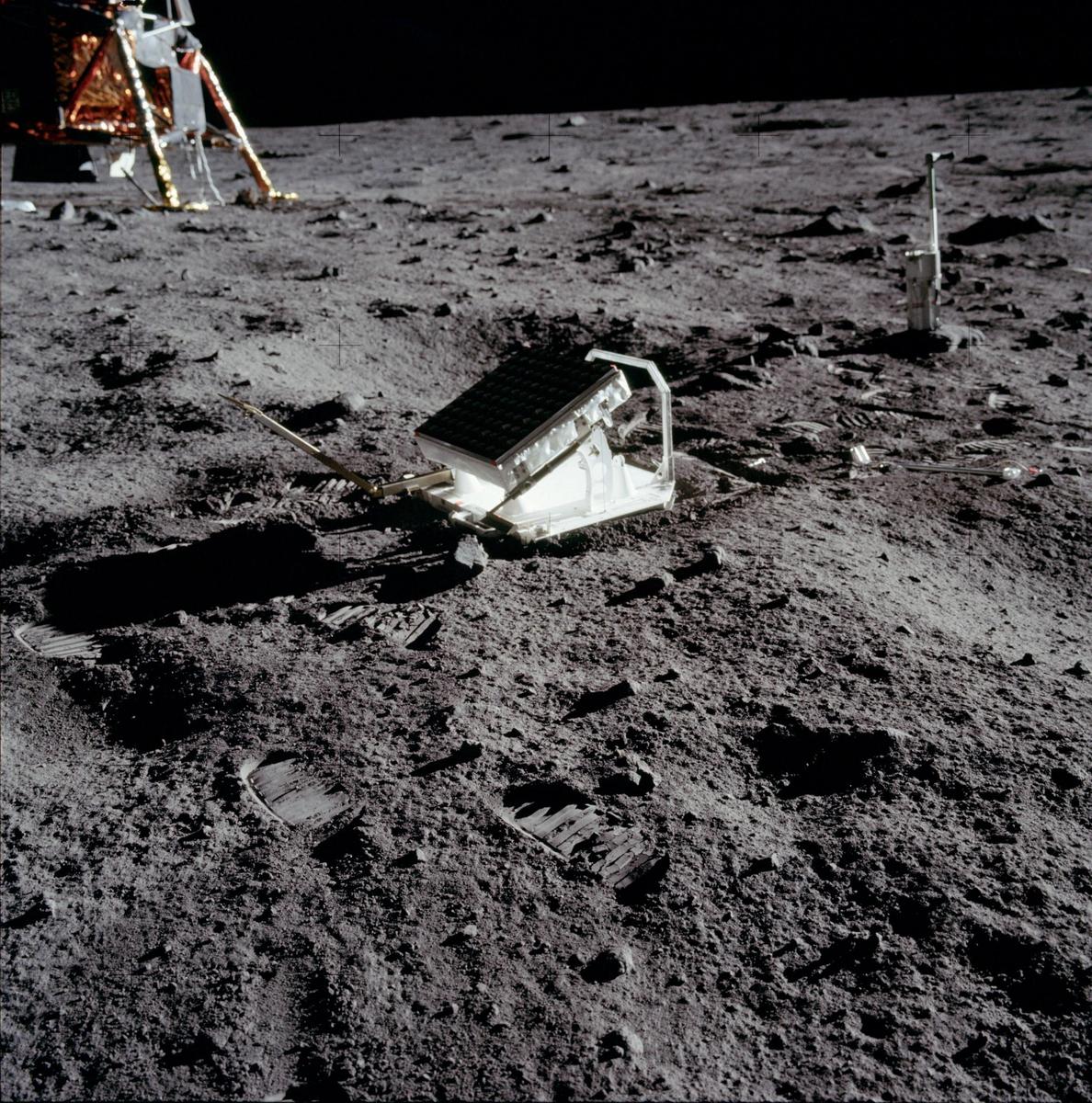 Apollo 11 Lunar Laser Ranging Experiment