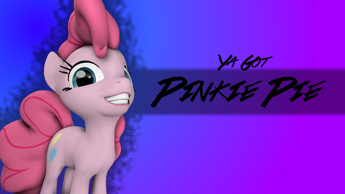  sfm   ya got pinkie pie  screen by luni