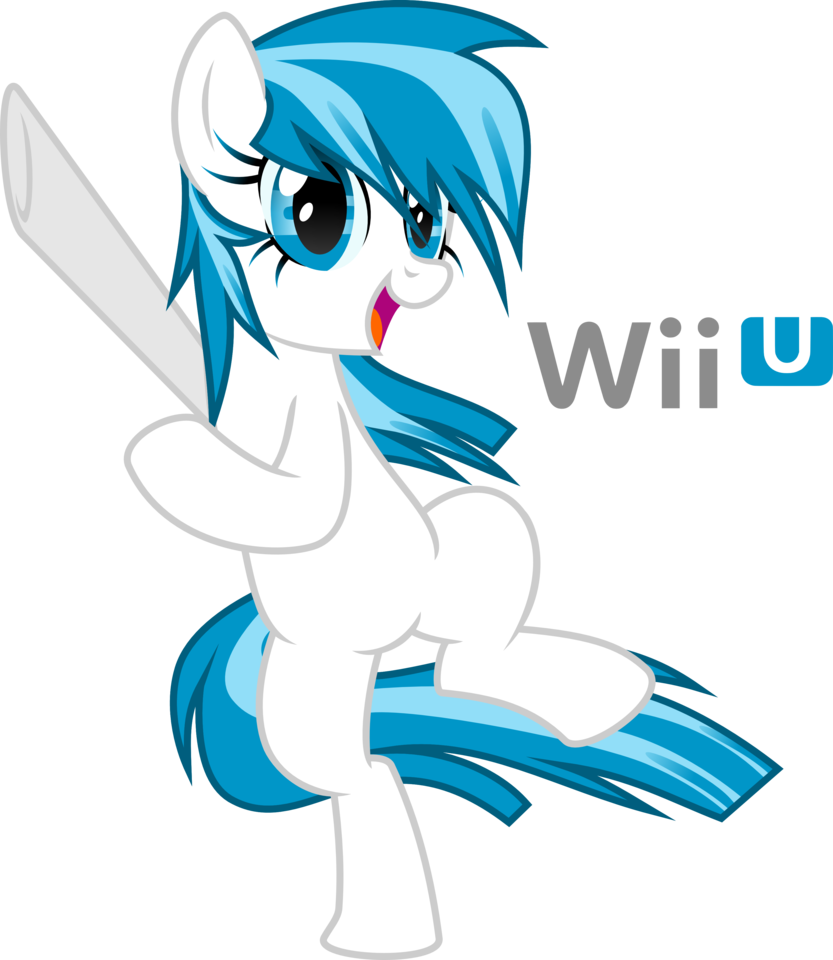 my little console  wii u by blueathombom