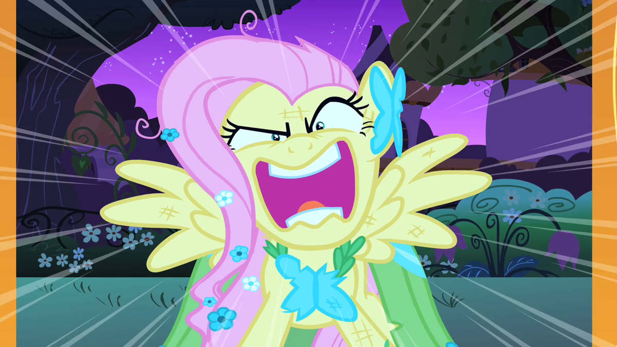 Fluttershy wuetend S1E26