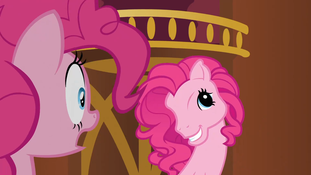 Clone Pinkie Pie making G3 face S3E3