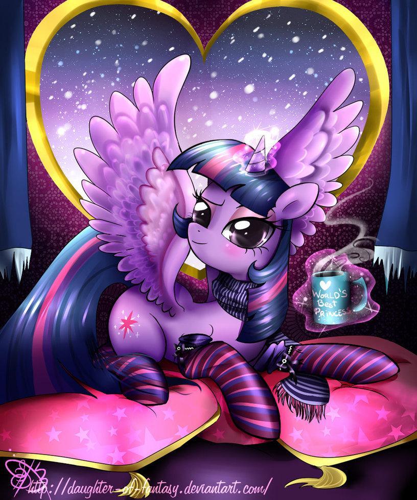 alicorn twilight wearing socks   commiss