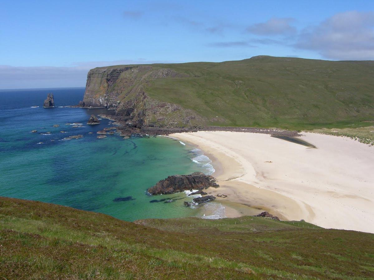 Beach at Kearvaig Bay Cape Wrath Sutherl