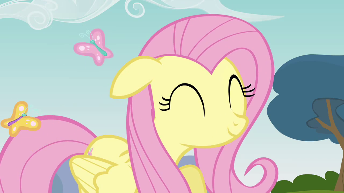 Fluttershy cute smile S3E3