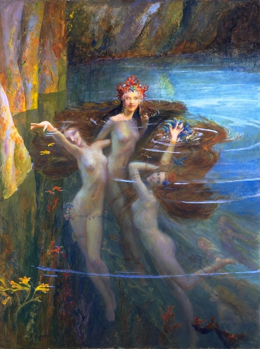 Gaston Bussiere E2 80 94 The Nereides.jp