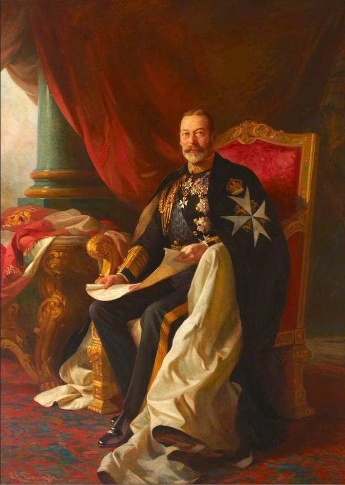 HM King George V as Grand Master