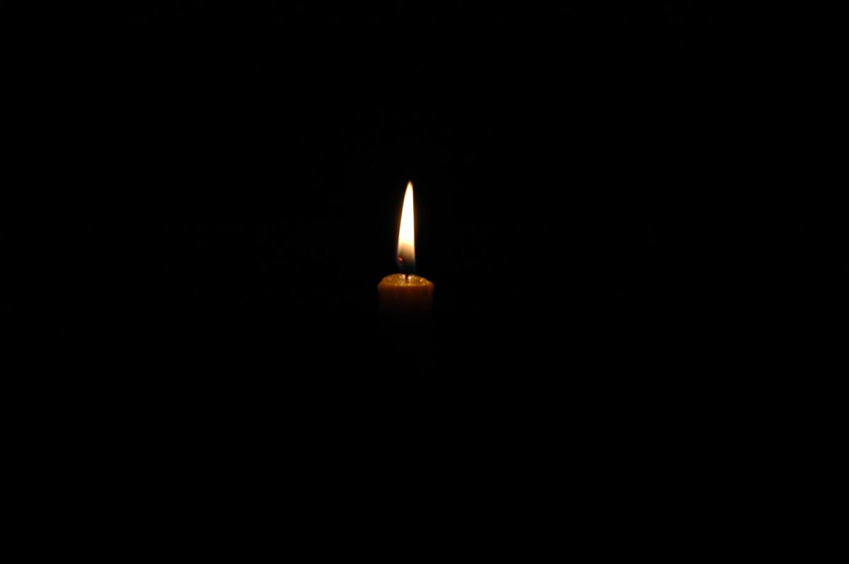 candle in the darkness