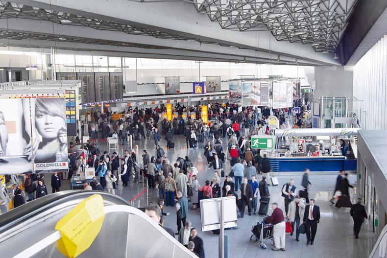 flughafen frankfurt terminal1 innen