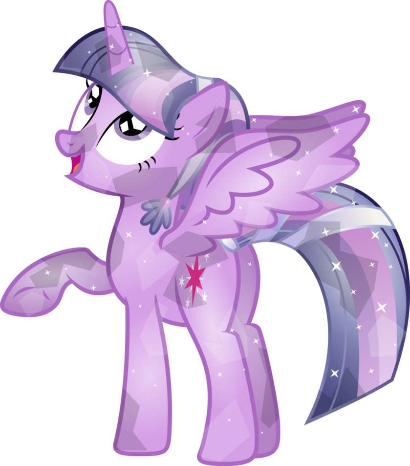 crystal twilight sparkle by memershnick-