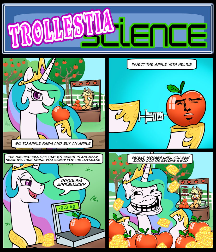 trollestia science by csimadmax-d3g0v3y