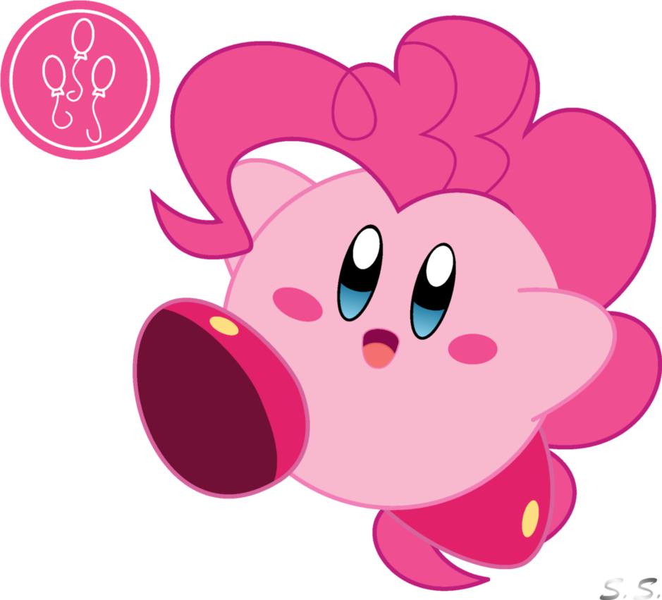 kirby pinki pie by silver soldier-d5axmf