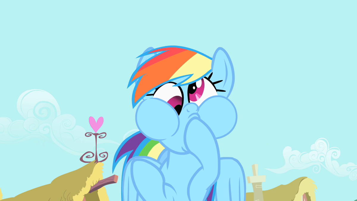 Rainbow Dash Grimassen S1E22