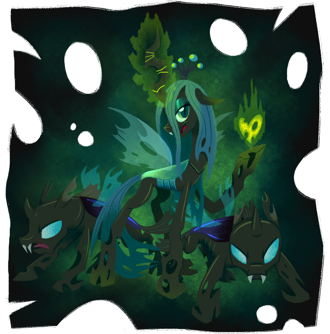 chrysalis  queen of the changelings by w