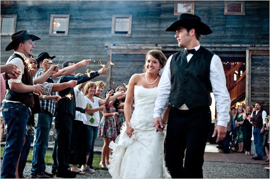 western wedding ideas