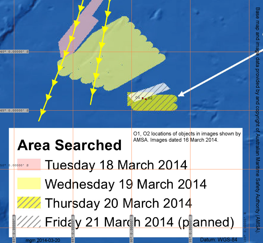 MH370 South Indian Ocean Search Info 201