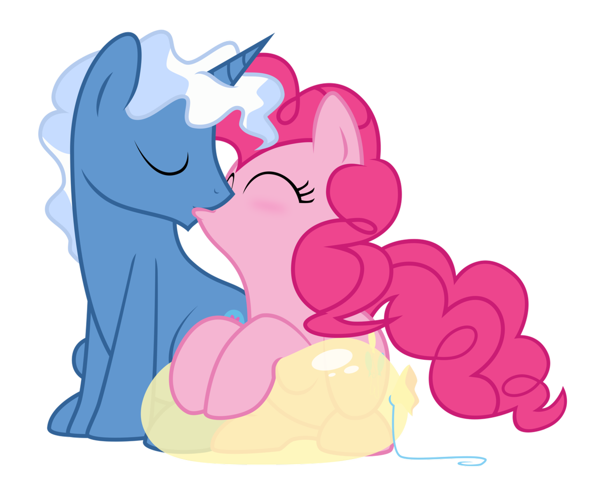 pokey pierce and pinkie pie by groxy cyb