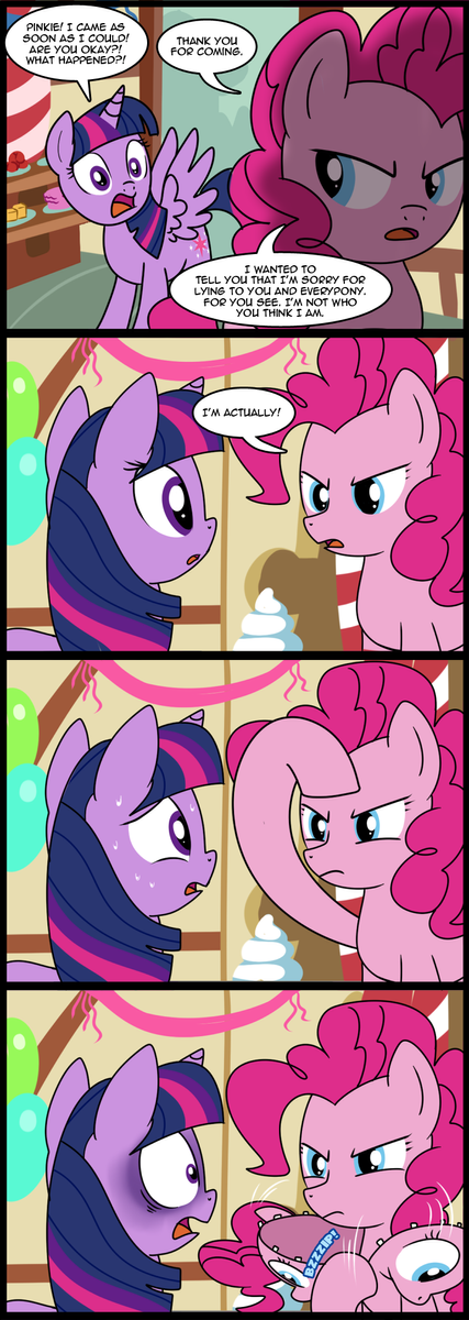 comic   pinkie s ultimate secret  commis