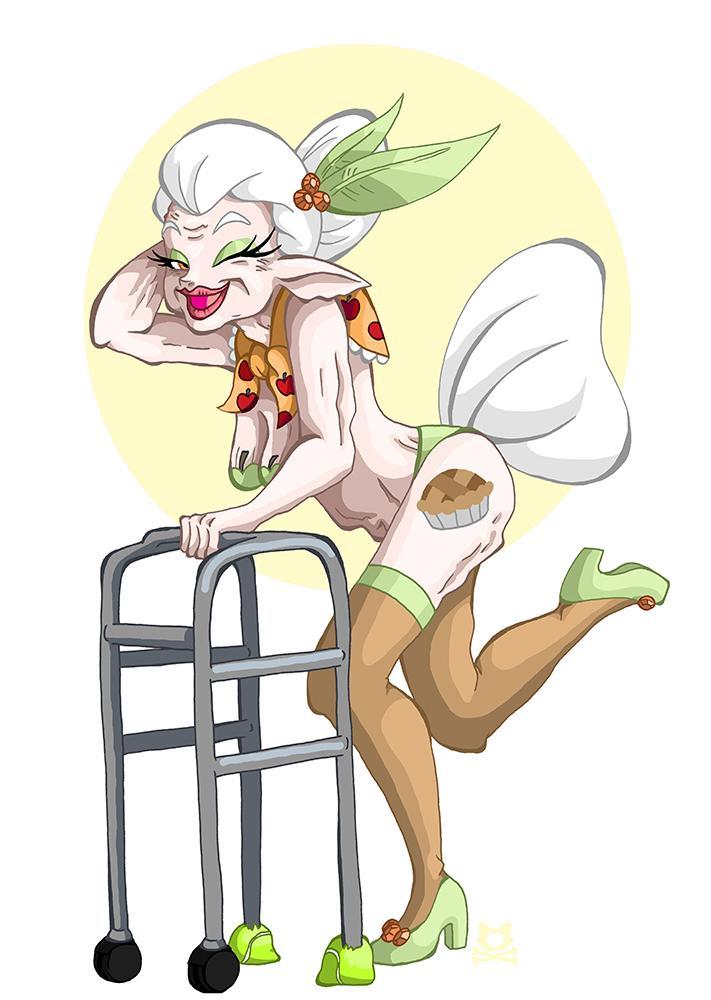 my little pin up  granny smith by lillyk