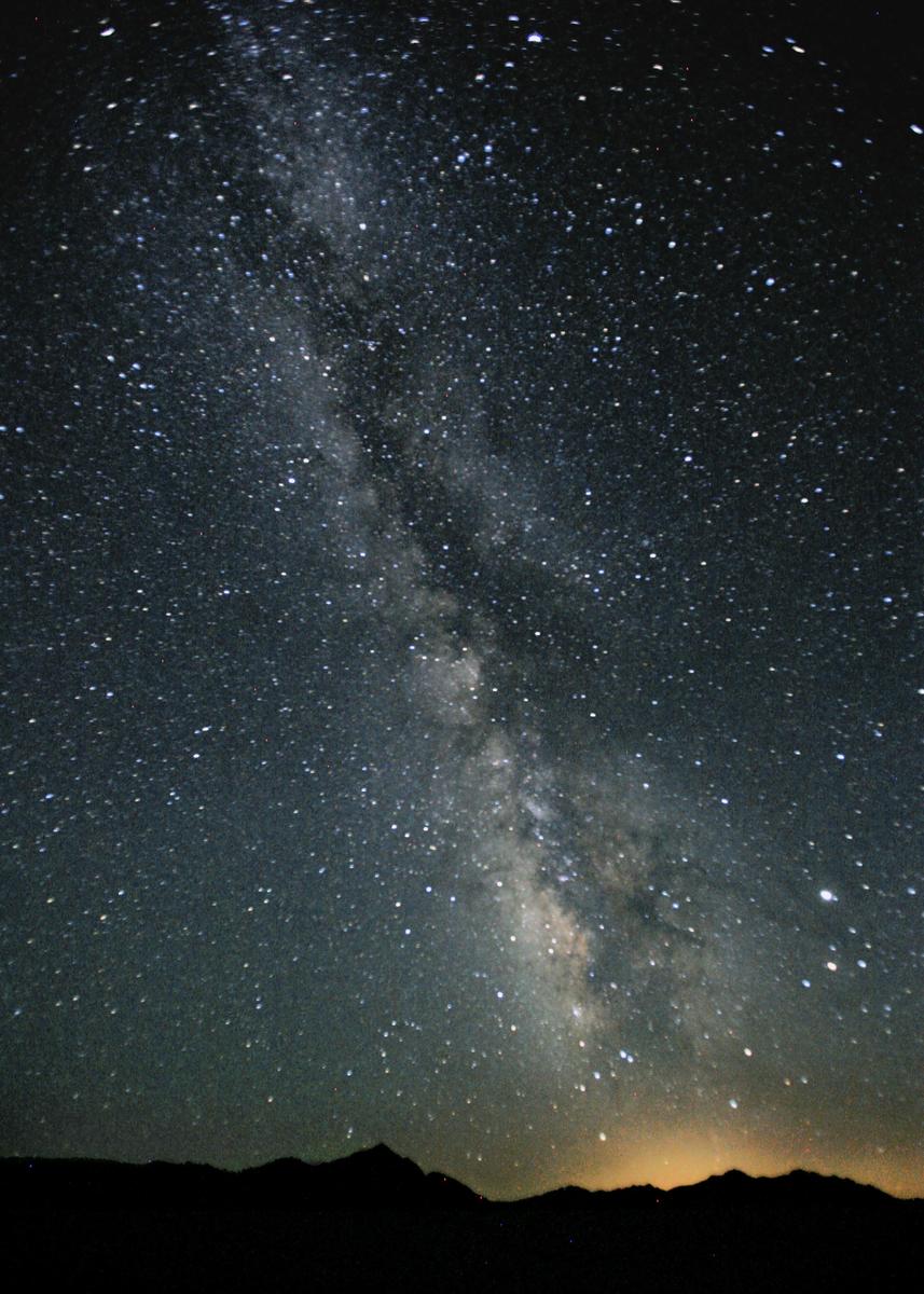 Milky Way Night Sky Black Rock Desert Ne