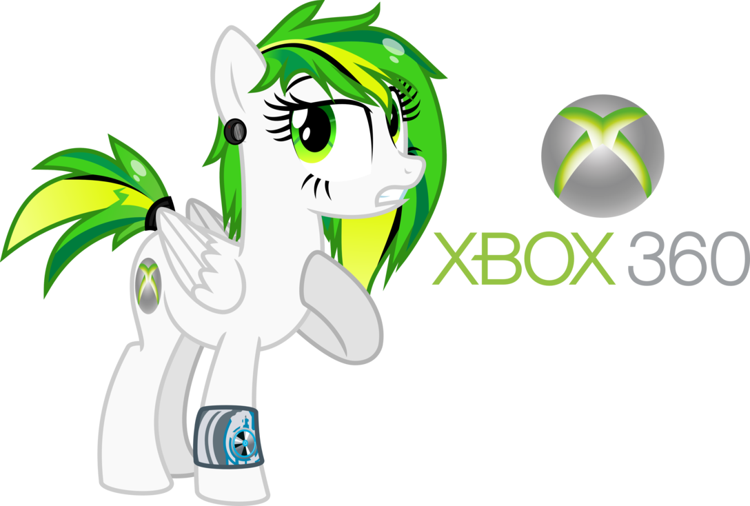 my little console  xbox 360 by blueathom