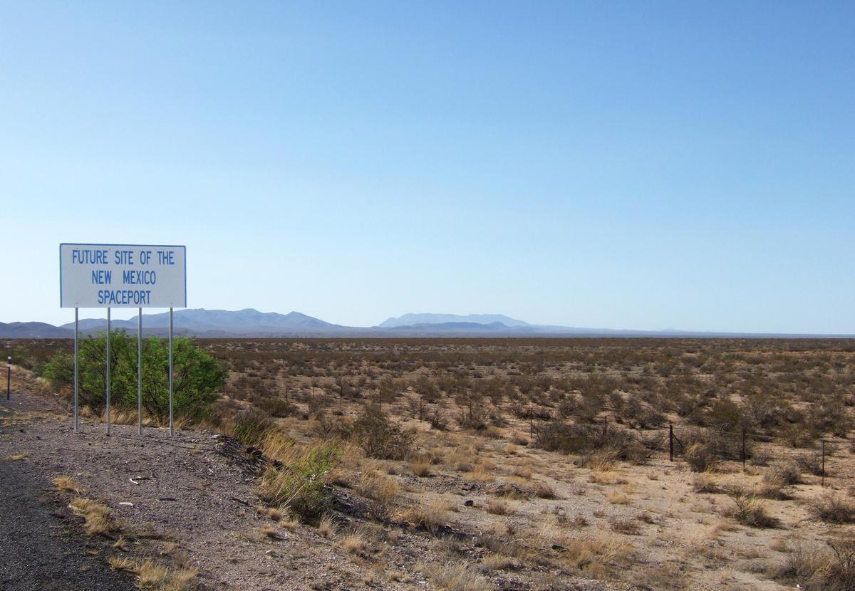 Sierra County NM new mexico space port s