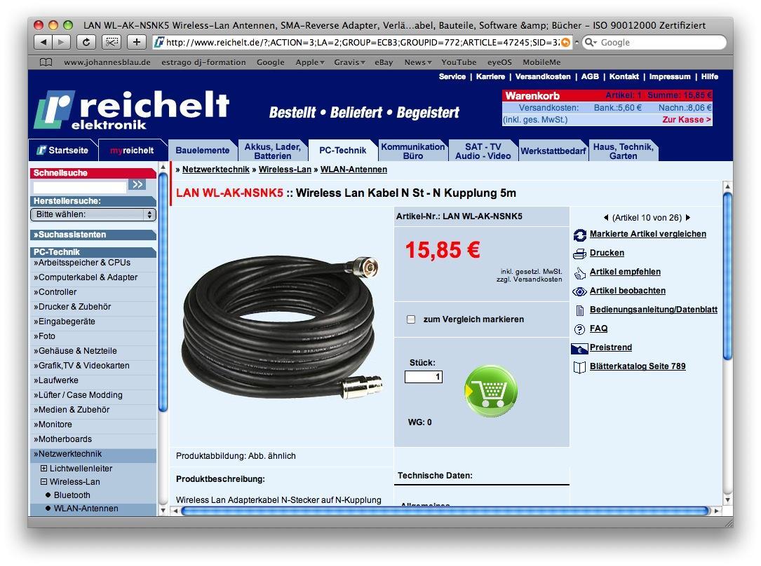 WLAN-Kabel