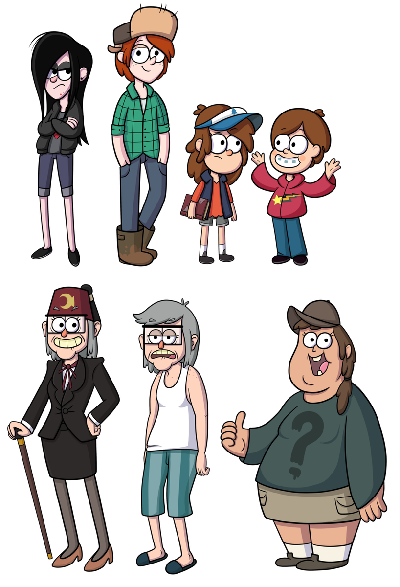 gravity falls r63 by thecheeseburger-d7n