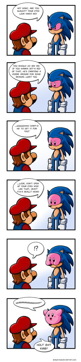 Sonic  s Eye Infection by Bonus kun