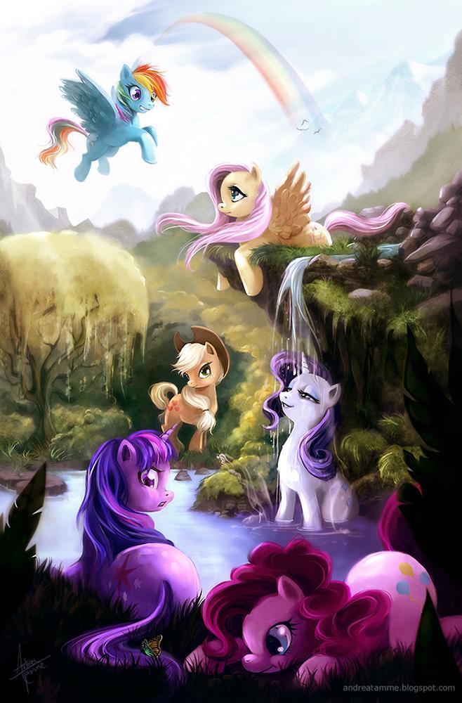 my little pony  friendship is magic by a
