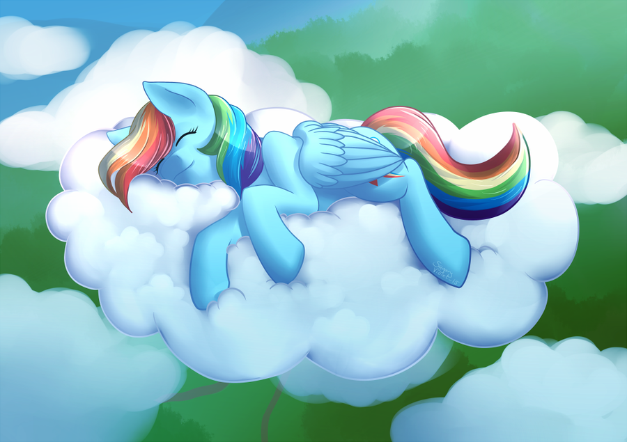 sleepy dashie by sugaryviolet-d8is5vi