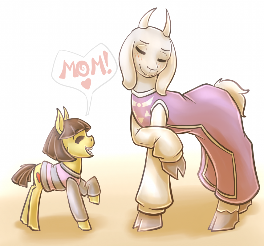 filly frisk  goat mom by countaile-d9dv3