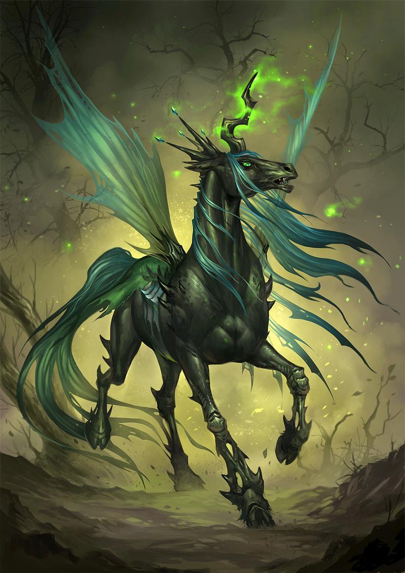 mlp villains   queen chrysalis by sandar